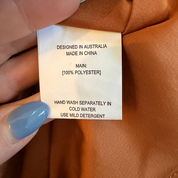 Petal & Pup Copper Sleeveless Blouse - Picture 3 of 6